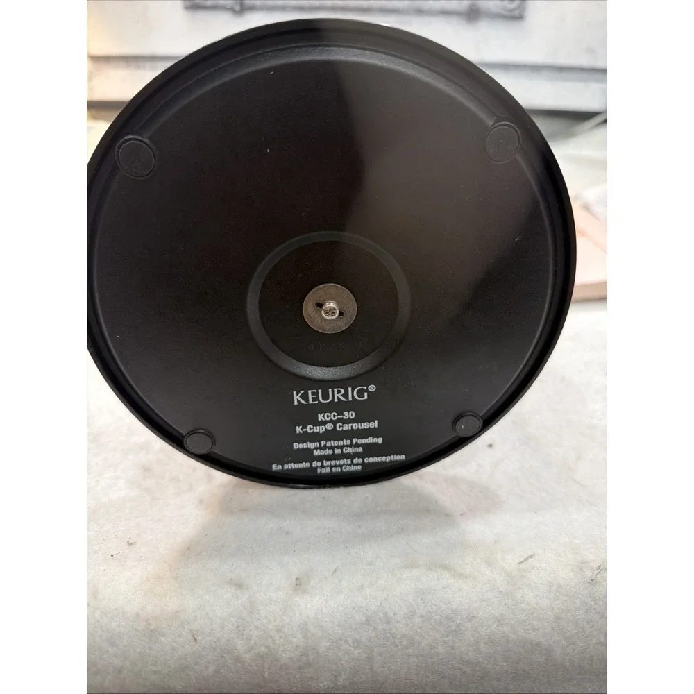 Keurig KCC-30 K Cup Carousel Coffee Pod Holder Storage Tower‎ Rotating Holds 30